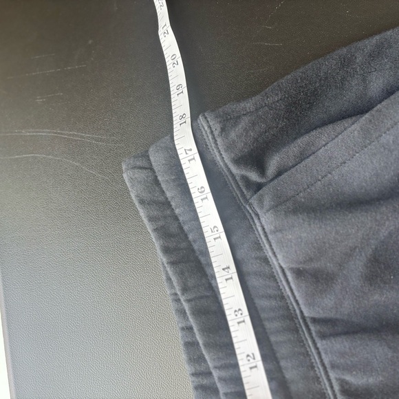 Women’s Under Armour Black Jogger Sweatpants with White Stripe – Size L - Picture 4 of 6